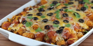 Tater-Tot Taco Casserole Tater-Tot Taco Casserole