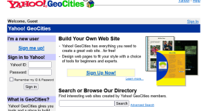 Geocities – The original social networking site Geocities - The original social networking site