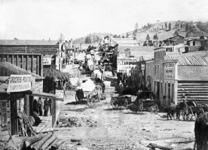 Bridge Street - Helena, Montana 1865