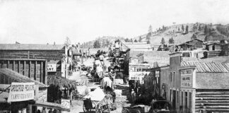 Helena, Montana in the early 1860’s Helena