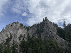 Gates of the Rocky Mountains cliffs