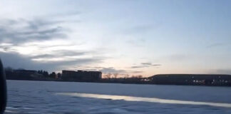 Frozen Missouri River – Great Falls, Montana 2019 Missouri River