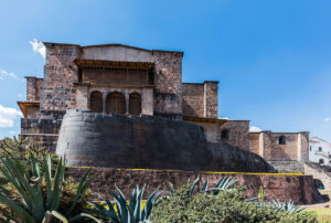 The Temple of the Sun (Coricancha) is part of a beautiful complex composed of several temples.