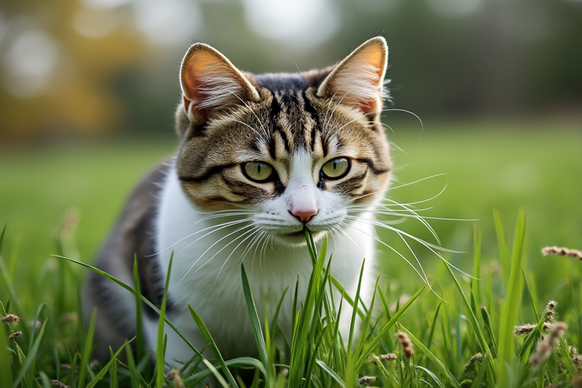 View of Why do cats eat grass? - Cookies and Cowpies - Great Falls, Montana