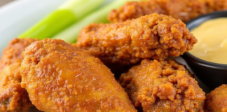 Mustard Fried Chicken Wings Mustard Fried Chicken Wings