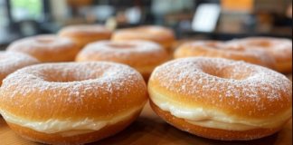 Bavarian Cream Donuts Bavarian Cream Donuts