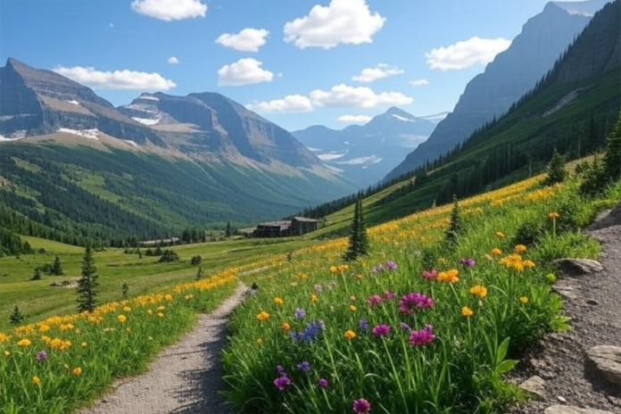 The Highline Trail in Glacier National Park