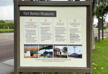Fort Benton landmark Keelboat restored Fort Benton