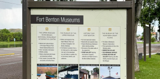 Fort Benton landmark Keelboat restored Fort Benton