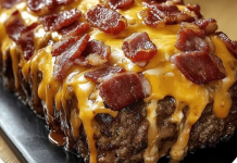 Tasty Bacon Cheeseburger Meatloaf Bacon Cheeseburger Meatloaf