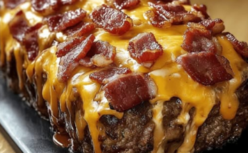 Tasty Bacon Cheeseburger Meatloaf Bacon Cheeseburger Meatloaf