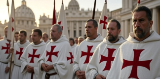After 700 years, the Knights Templar return to the Vatican Knights Templar