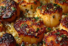 Garlic Butter Baked Scallops Garlic Butter Baked Scallops