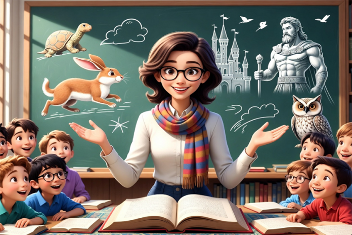 old-stories Teachers tell old stories