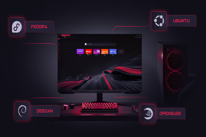 Opera GX arrives on Linux
