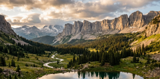 Silvertip Fire in the Bob Marshall Wilderness