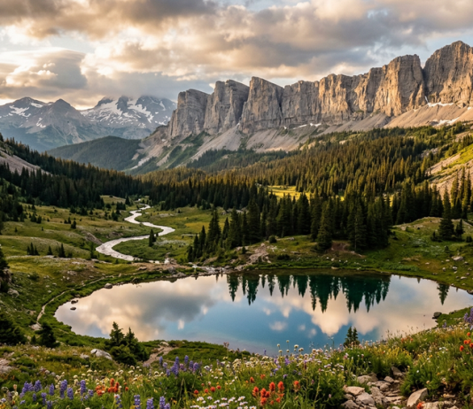 Silvertip Fire in the Bob Marshall Wilderness